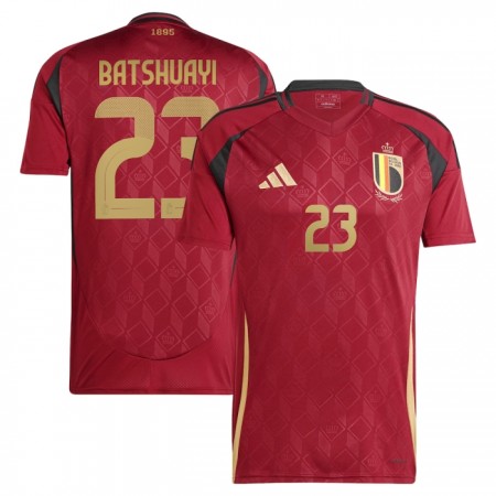 Maillot Foot Belgique Batshuayi 23 Domicile UEFA Euro 2024 Maillot Foot Belgique Batshuayi 23 Domicile UEFA Euro 2024
